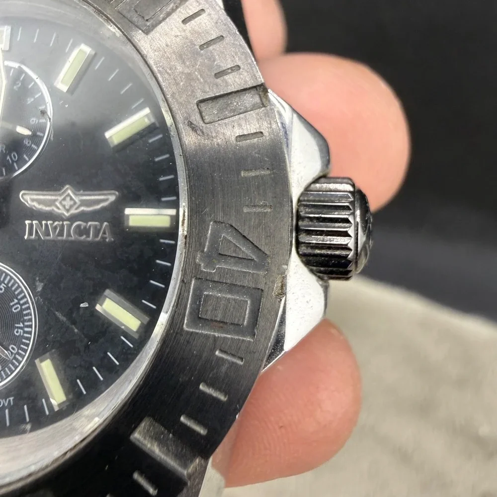 Vintage Invicta Watch Pro Diver‎ No Band READ